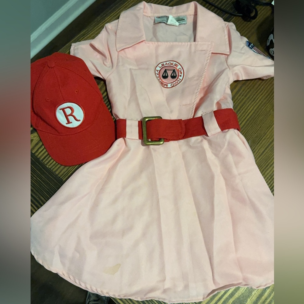 A “league of their own “ girls costume